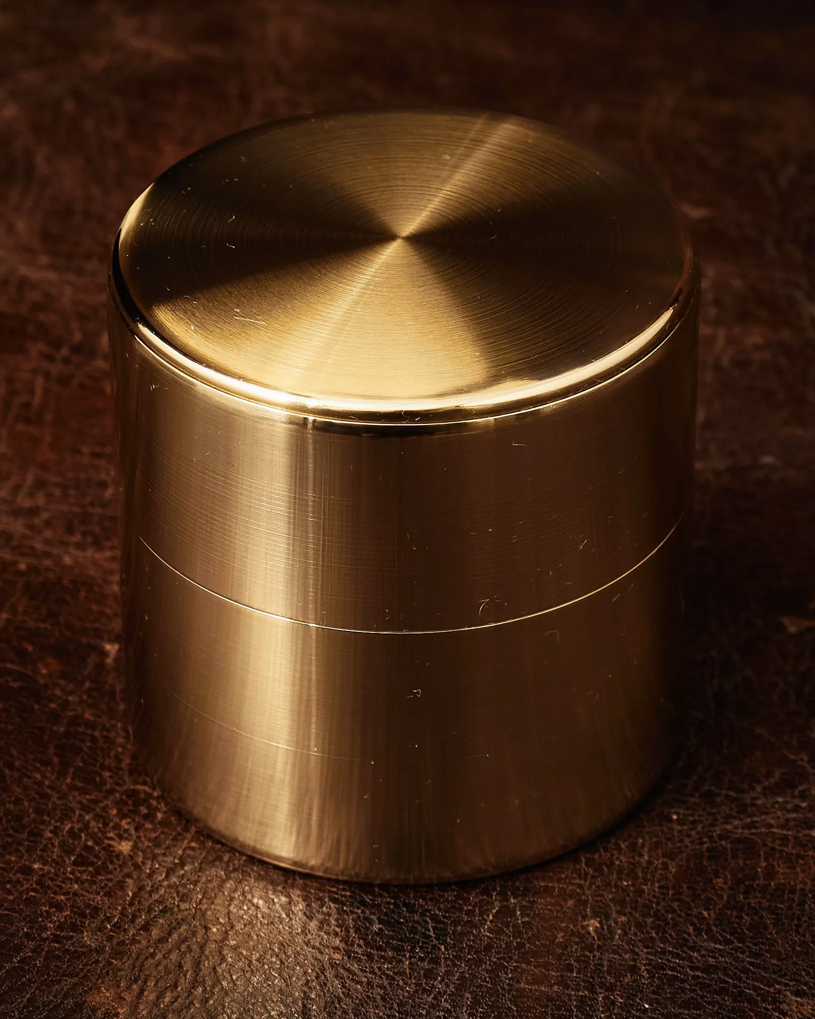 Kaikado Tea Caddy Brass 40g