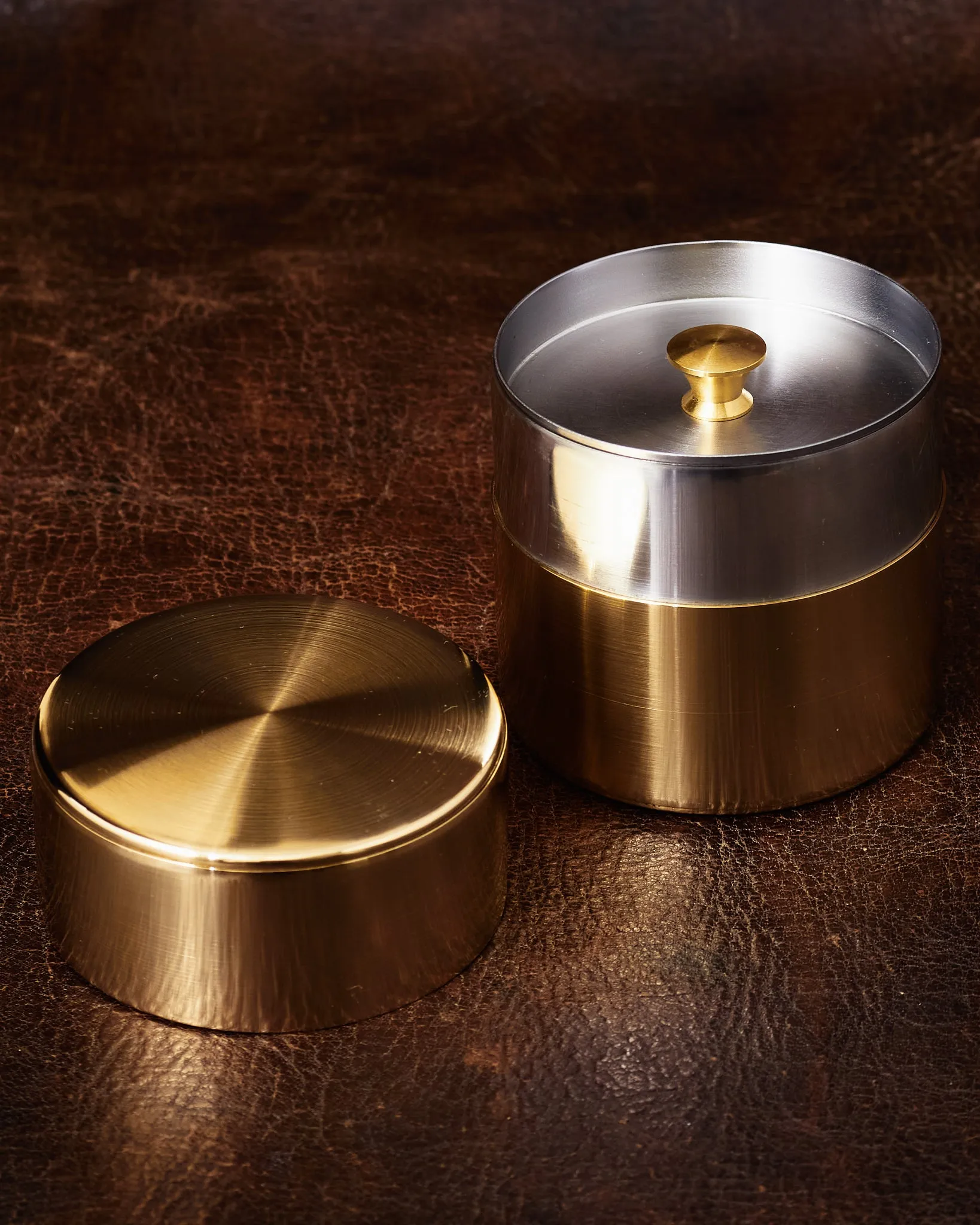 Kaikado Tea Caddy Brass 40g