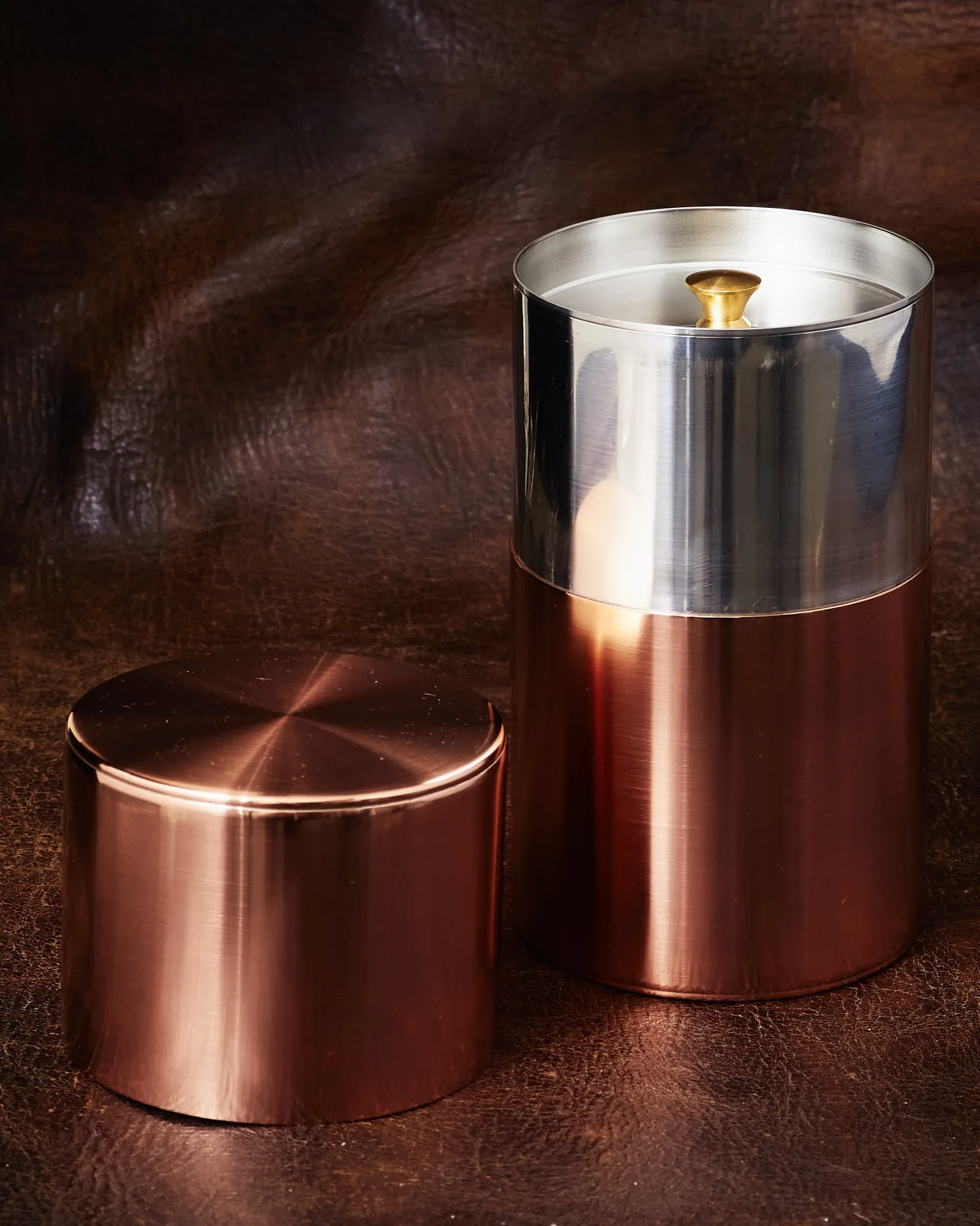 Kaikado Tea Caddy Copper Long 200g