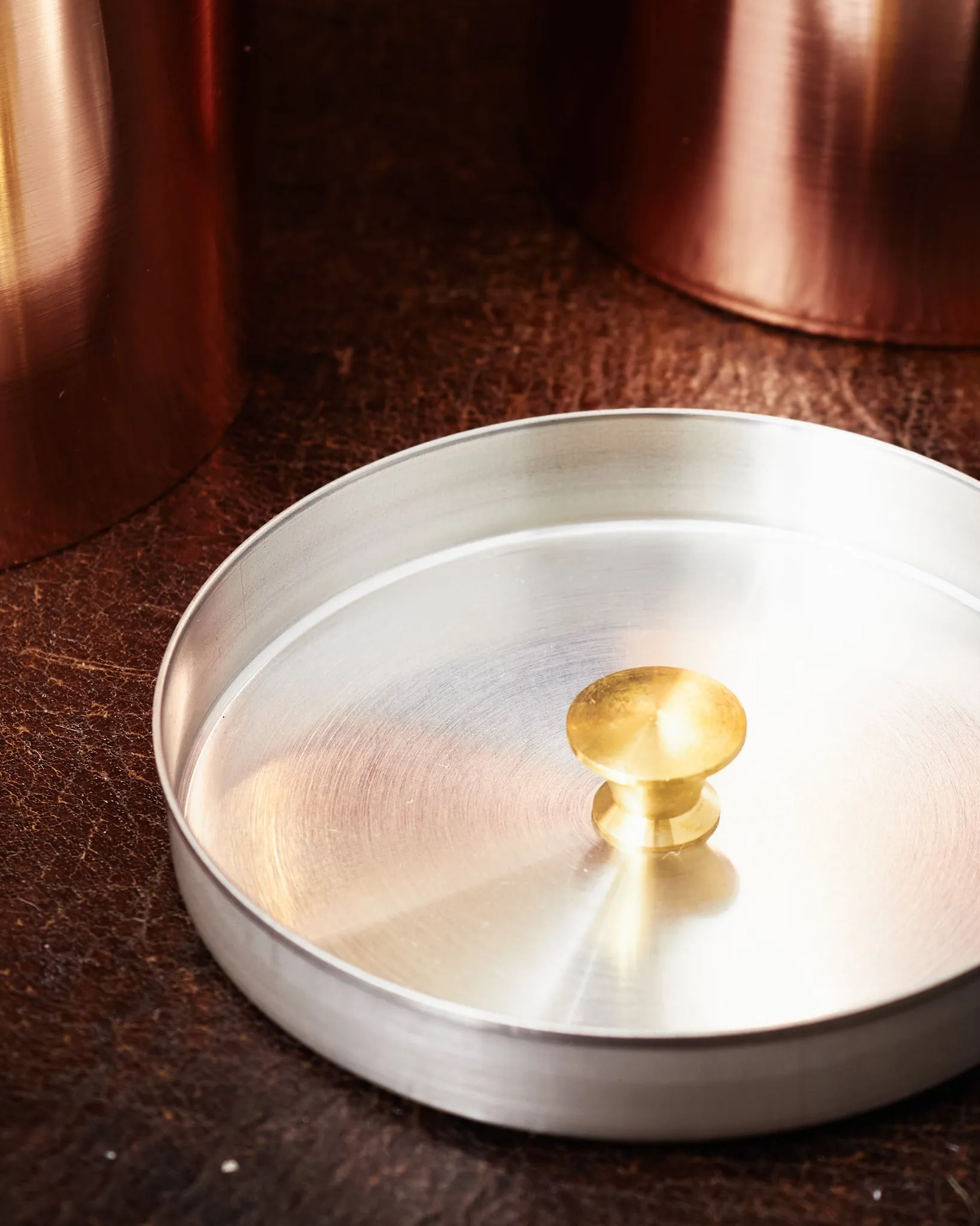Kaikado Tea Caddy Copper Long 200g