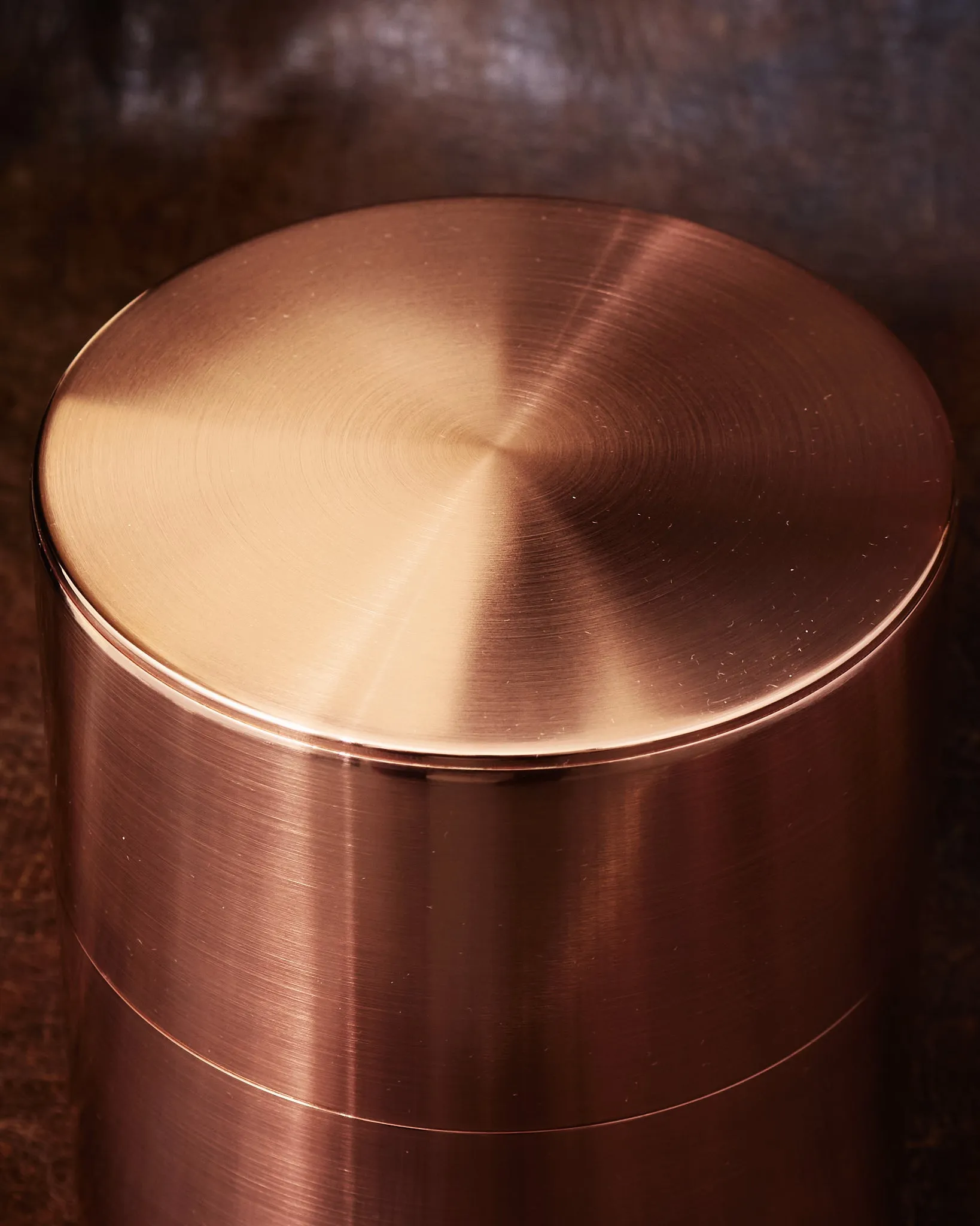 Kaikado Tea Caddy Copper Wide 400g