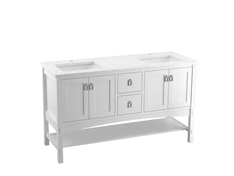 KOHLER K-99559 Marabou 60" bathroom vanity cabinet