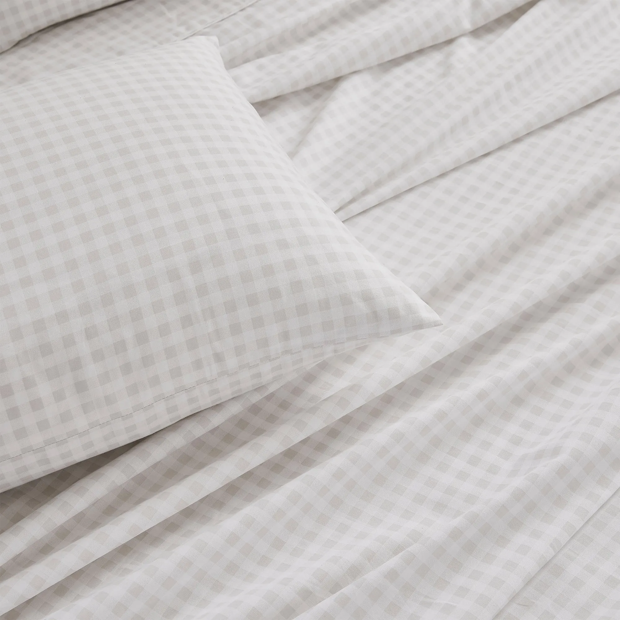 LAURA ASHLEY GINGHAM SHEET SET