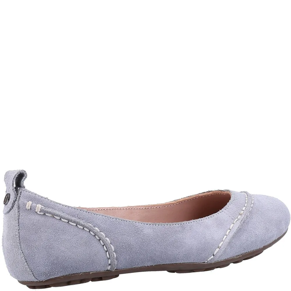 Light Blue Janessa Ballerinas