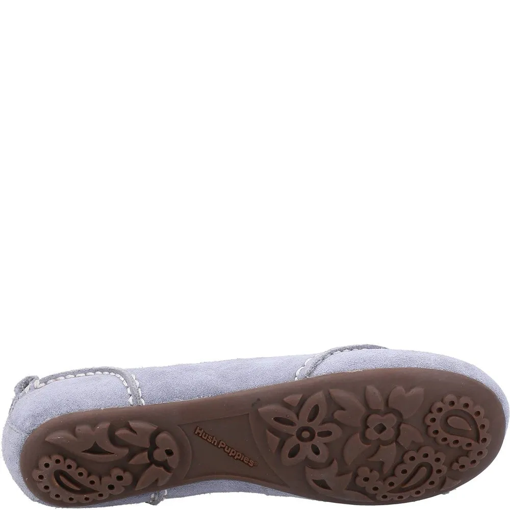 Light Blue Janessa Ballerinas
