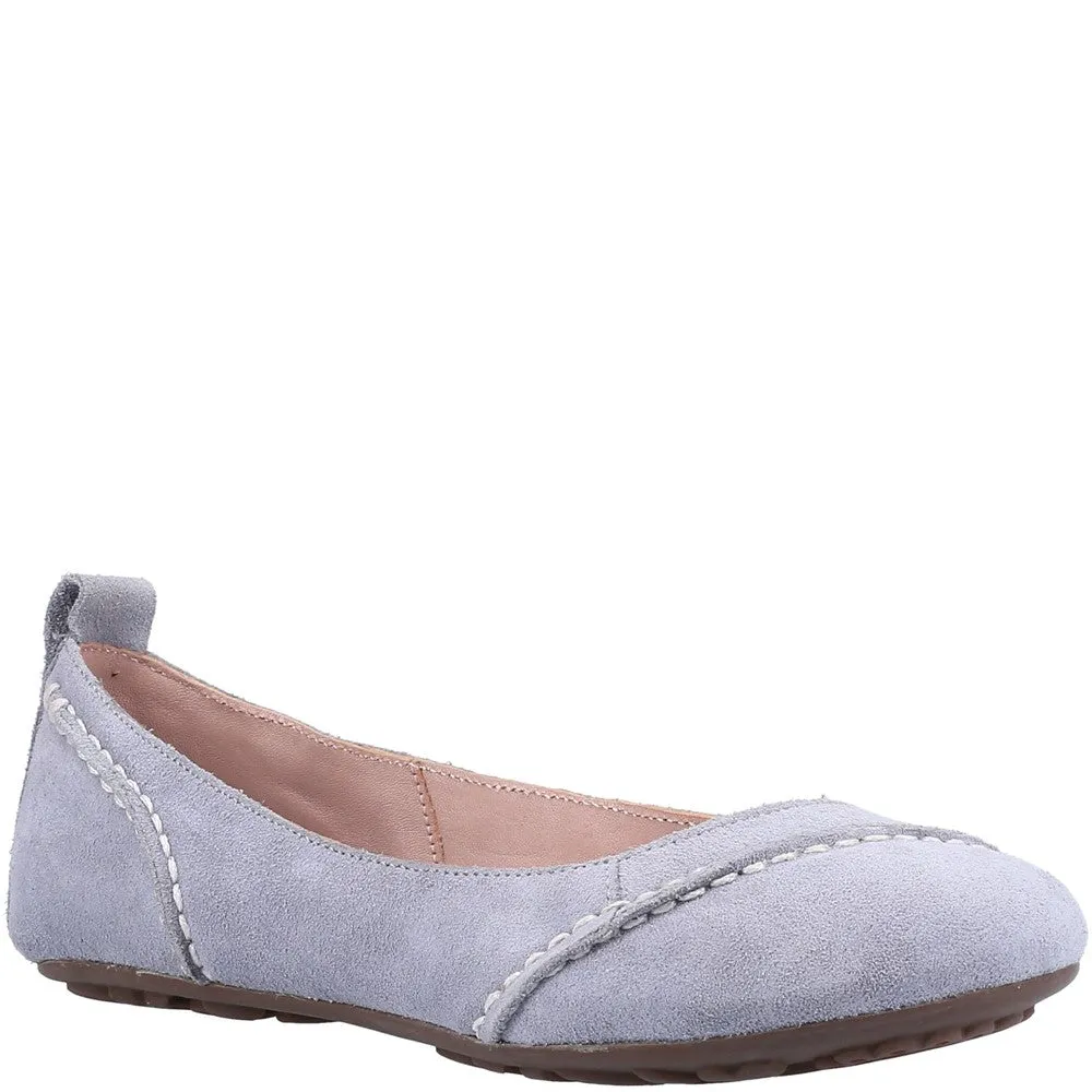 Light Blue Janessa Ballerinas