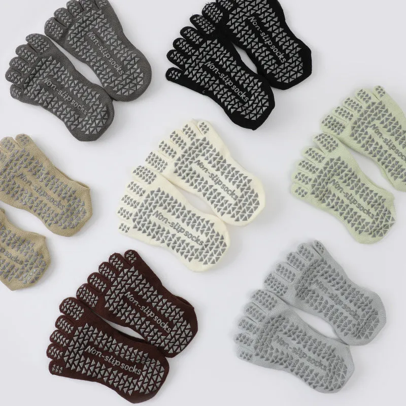 Long Yoga Sports Professional Non-slip Five Finger Socks