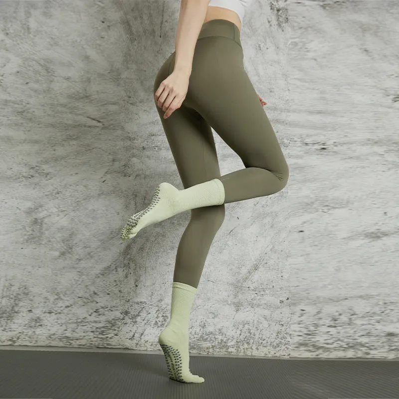 Long Yoga Sports Professional Non-slip Five Finger Socks