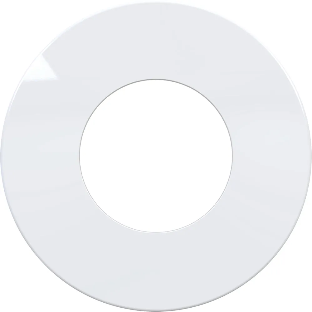 Luceco EFTBZFGW Bezel Accessory Flat - Gloss White