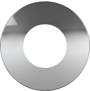 Luceco EFTBZFPC Bezel Accessory Flat - Polished Chrome