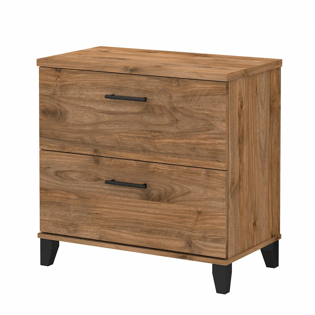 Magomed 2-Drawer Lateral Filing Cabinet Gracie Oaks Color: Fresh Walnut