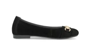 Margarita Black Ballet Pumps