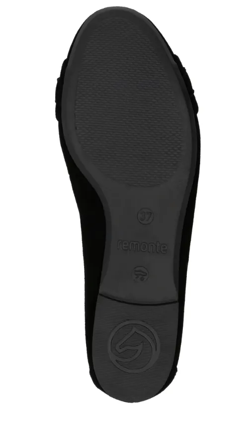 Margarita Black Ballet Pumps