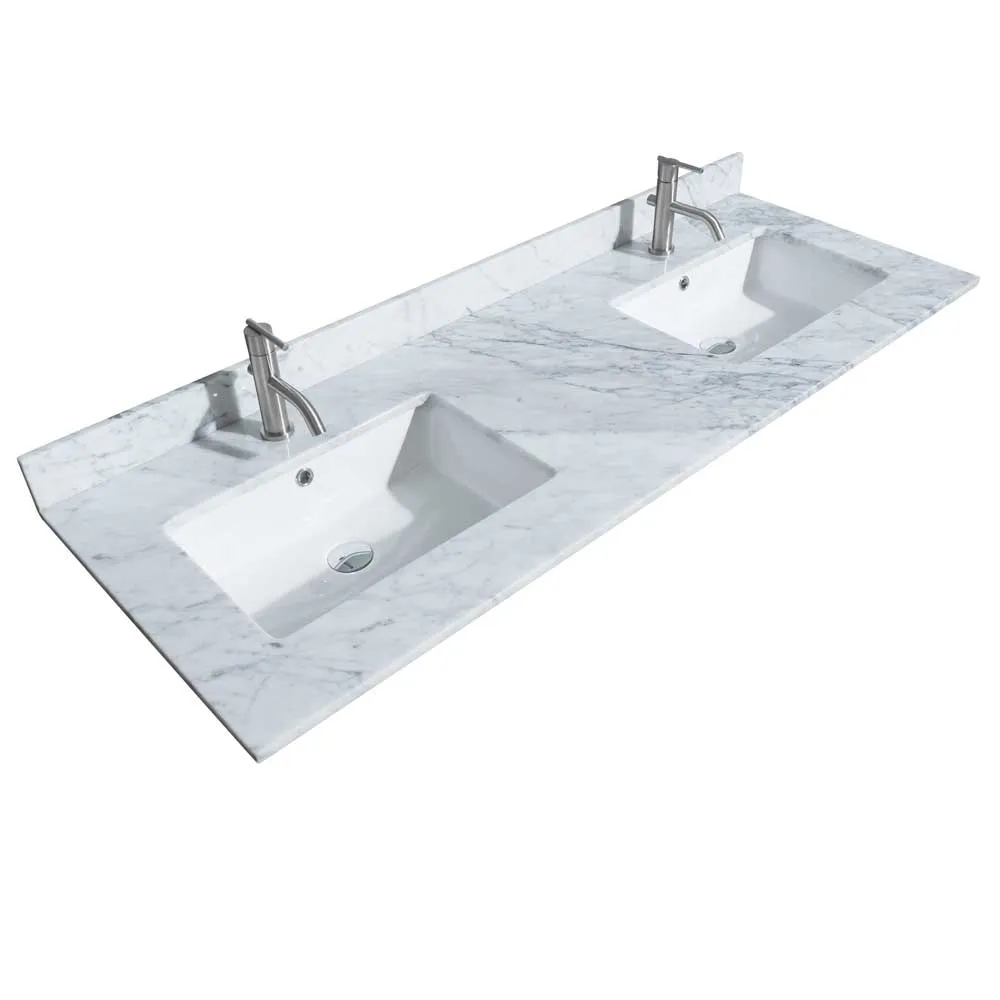 Margate 60 Inch Double Bathroom Vanity in Dark Gray