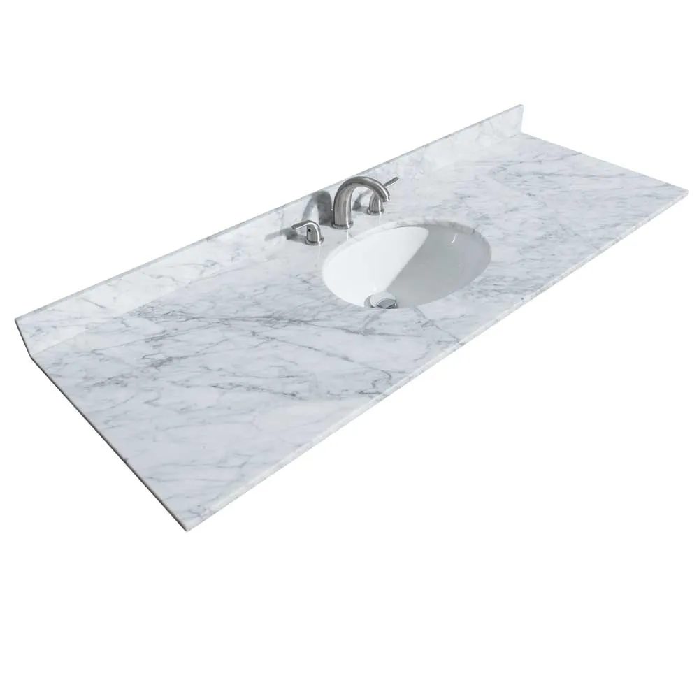 Margate 60 Inch Single Bathroom Vanity in Dark Gray