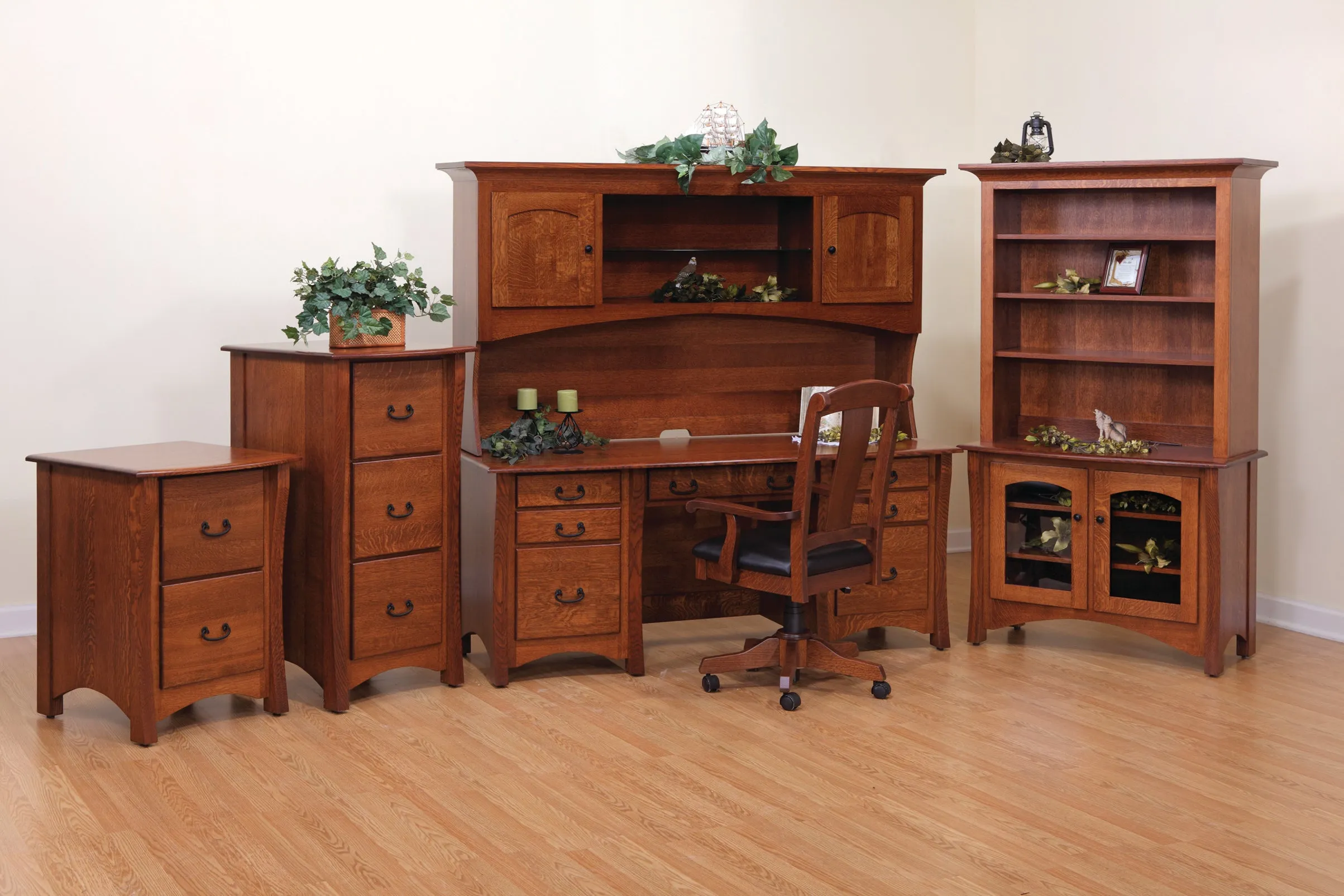 Master - Amish 2 Drawer File Cabinet