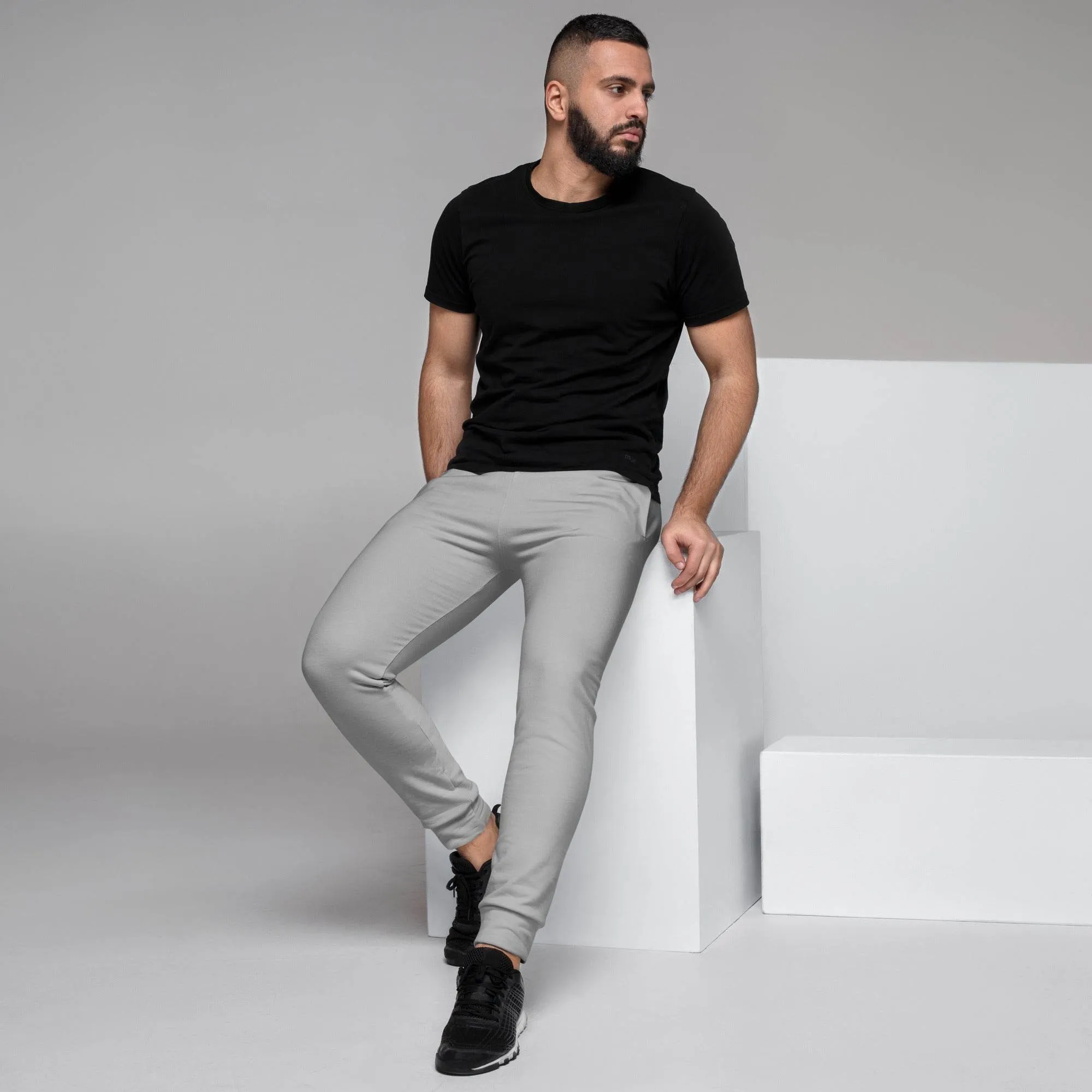 Men's Light Gray Joggers | Comfortable Athletic Wear