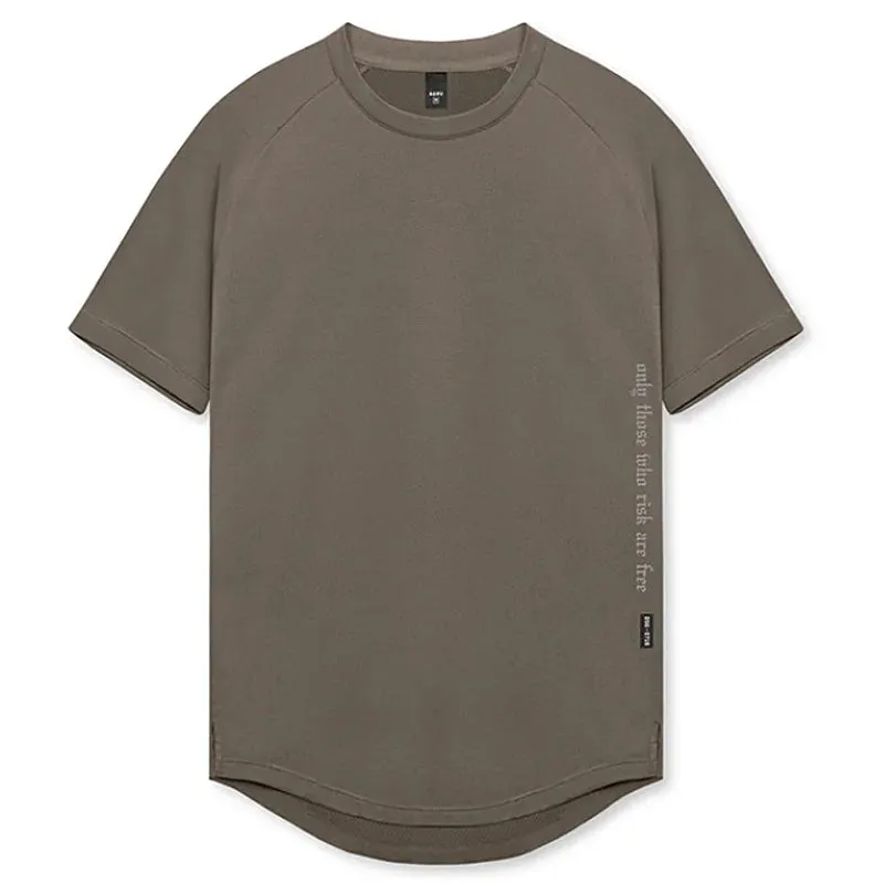 Men's Quick Dry T-Shirt - Summer Running Sport Breathable Short Tee, Casual Shirt, Gym Fitness Bodybuilding Workout Clothing