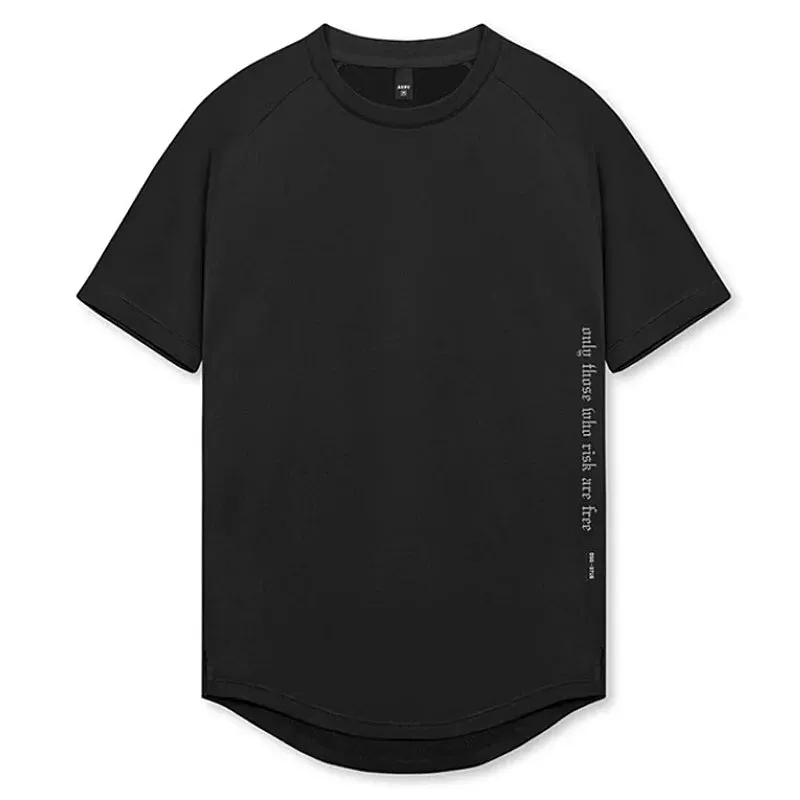 Men's Quick Dry T-Shirt - Summer Running Sport Breathable Short Tee, Casual Shirt, Gym Fitness Bodybuilding Workout Clothing