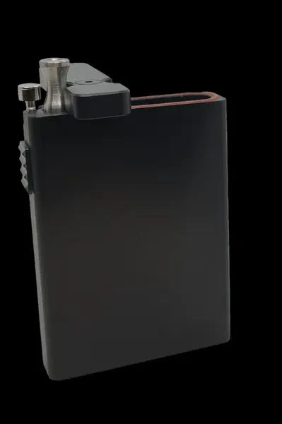 Metal Dugout w/Poker - Medium Black