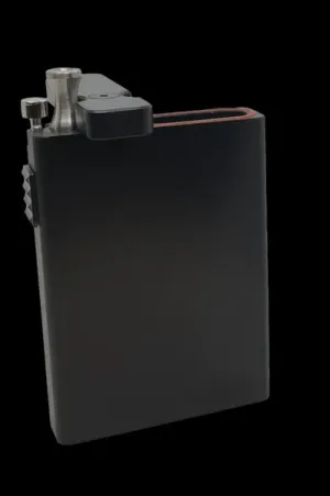 Metal Dugout w/Poker - Medium Black