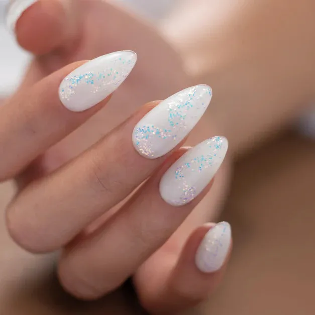 Mother of Pearl Glitter Gel