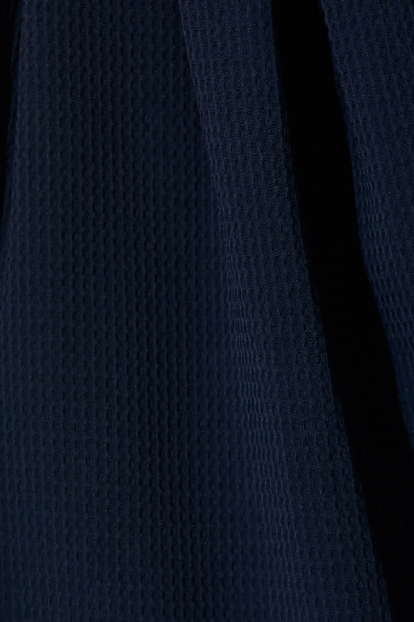 Navy Textured Dress