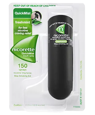 Nicorette QuickMist Mouth Spray 150 sprays Fresh Mint