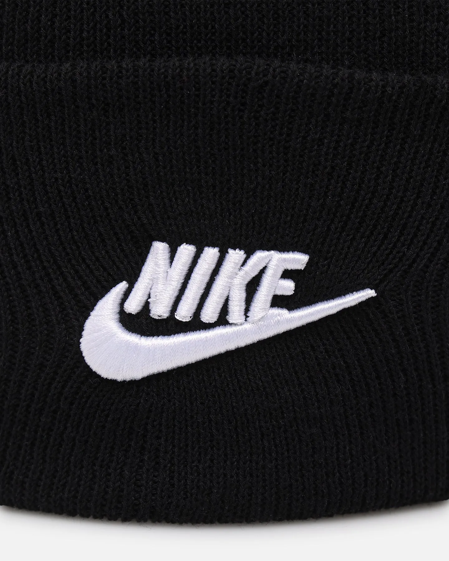 Nike Peak Tall Cuff Futura Beanie Black/White