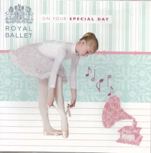 On your special day Royal Ballet greeting card
