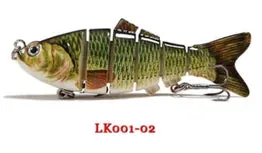 One Pieces Fishing Wobblers