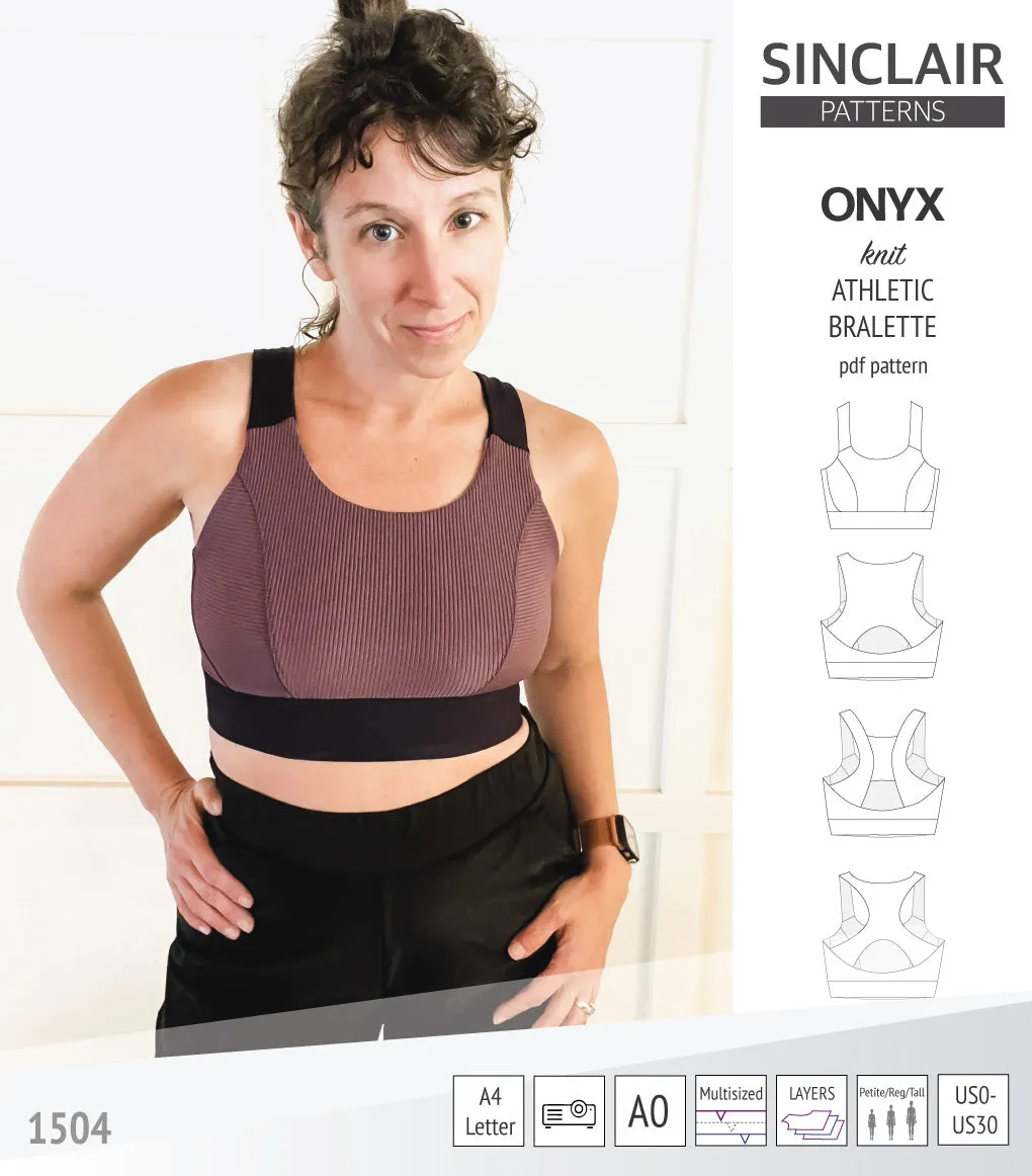 Onyx wireless athletic bralette (PDF)
