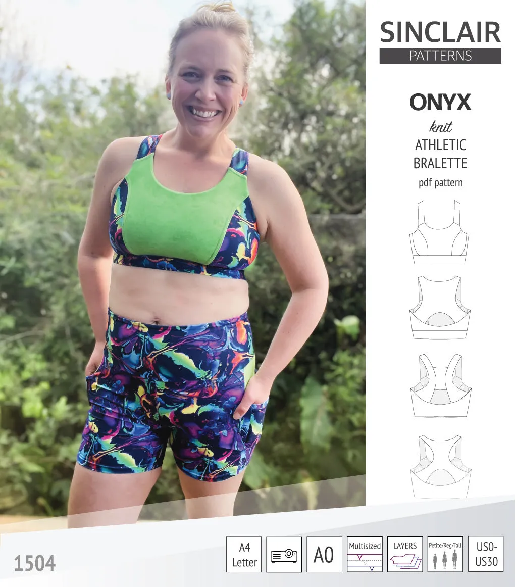 Onyx wireless athletic bralette (PDF)
