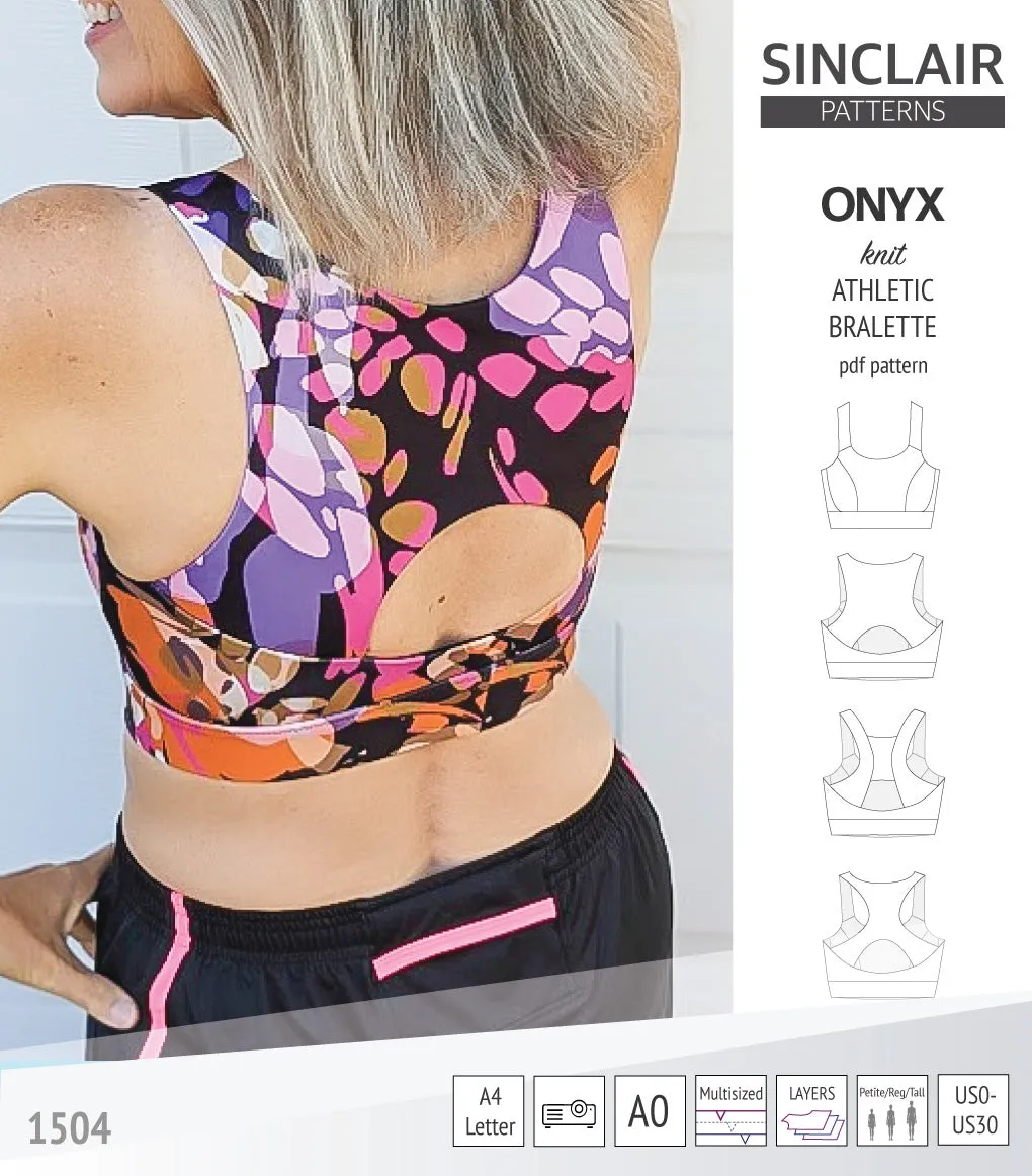 Onyx wireless athletic bralette (PDF)