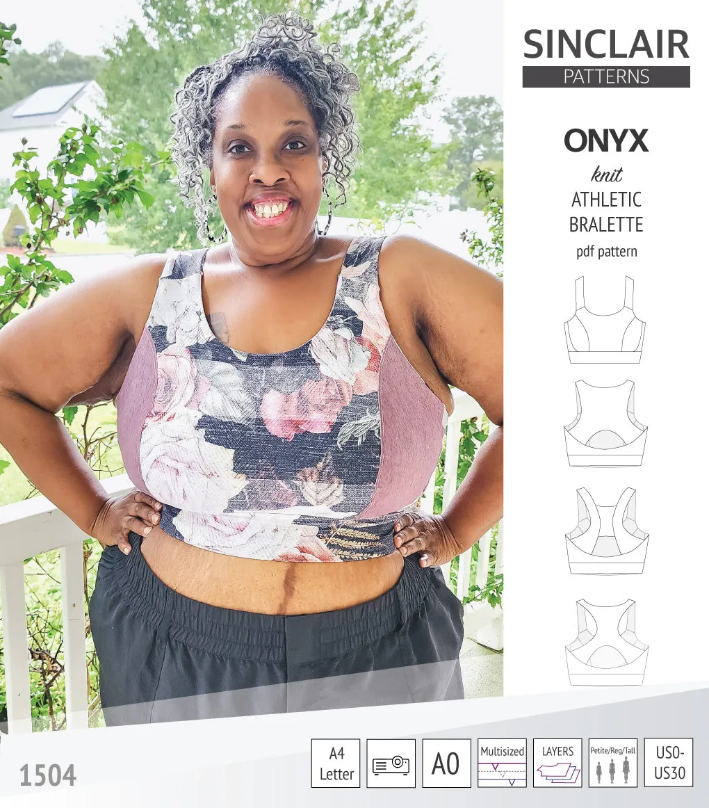 Onyx wireless athletic bralette (PDF)