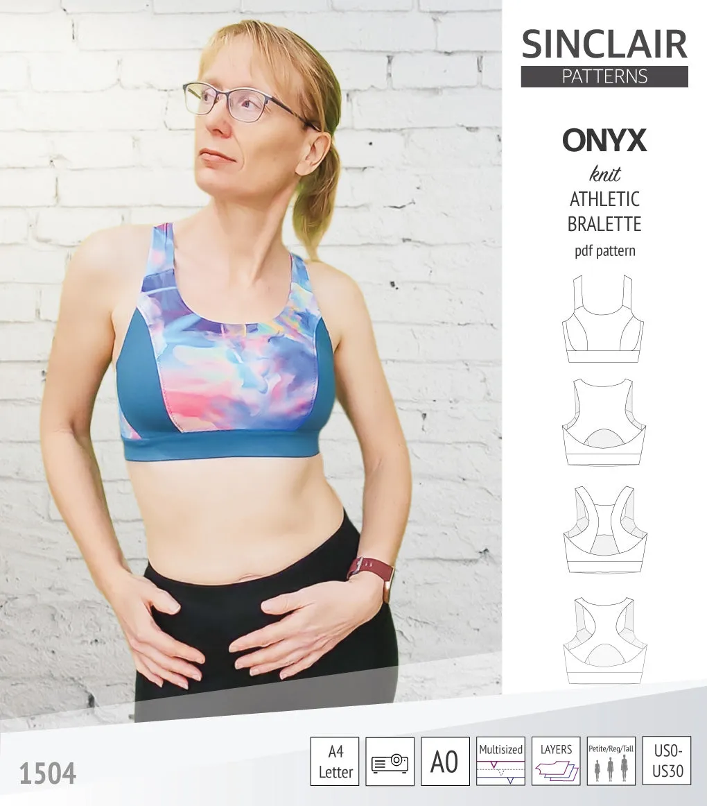Onyx wireless athletic bralette (PDF)