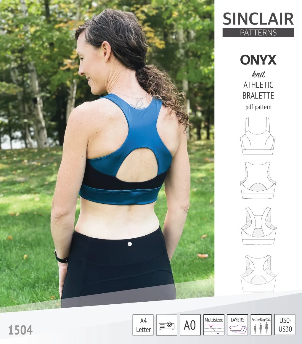 Onyx wireless athletic bralette (PDF)