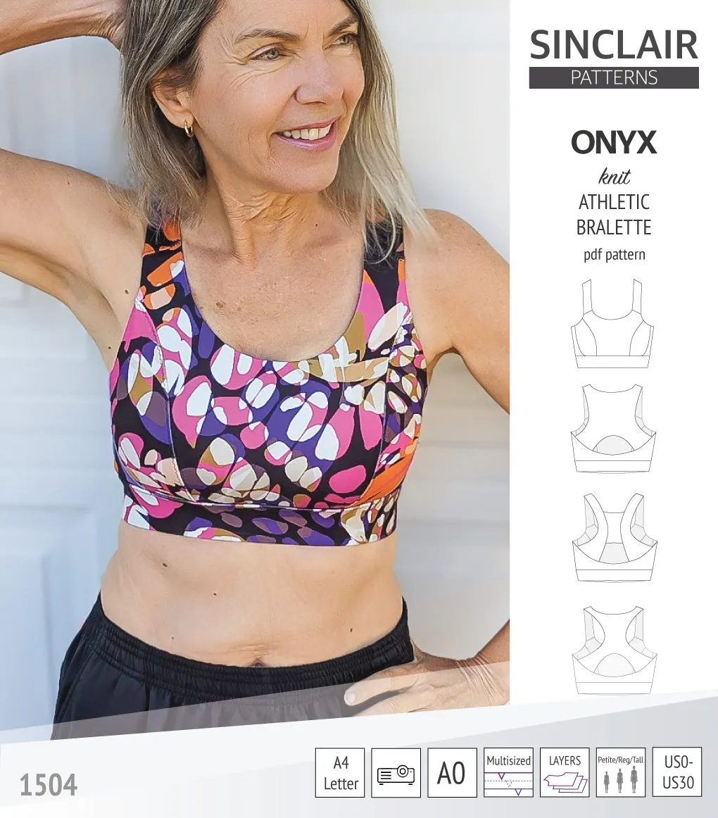 Onyx wireless athletic bralette (PDF)