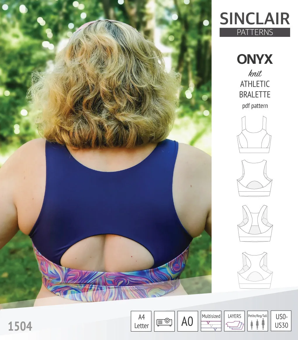 Onyx wireless athletic bralette (PDF)