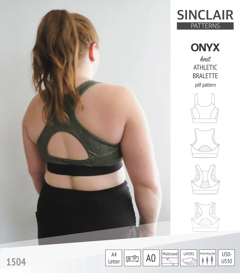 Onyx wireless athletic bralette (PDF)