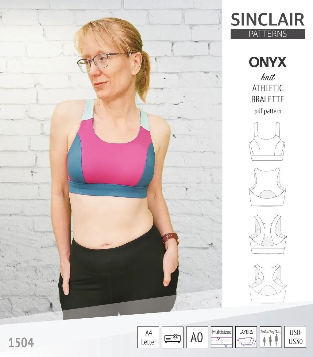 Onyx wireless athletic bralette (PDF)