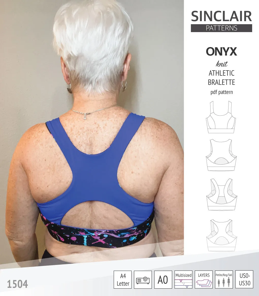 Onyx wireless athletic bralette (PDF)