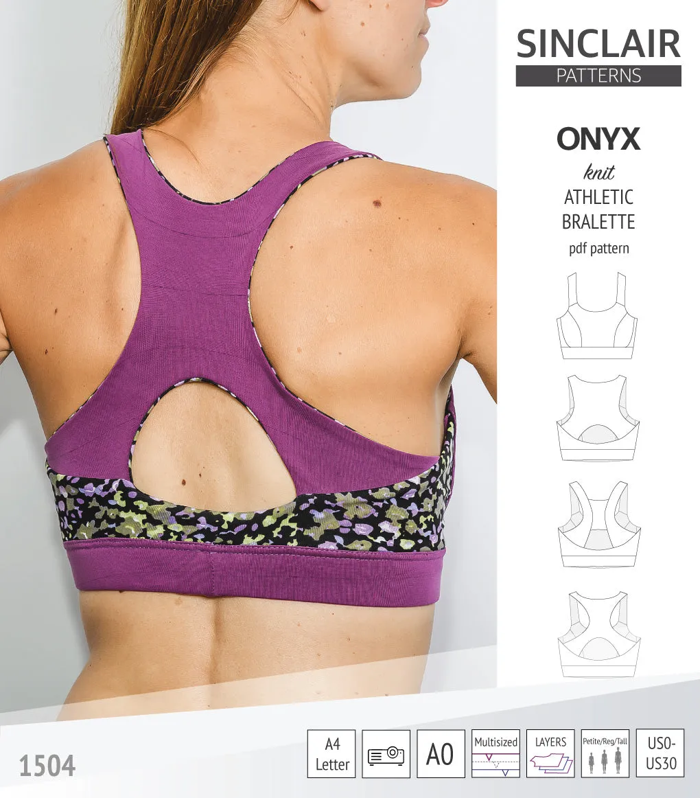 Onyx wireless athletic bralette (PDF)