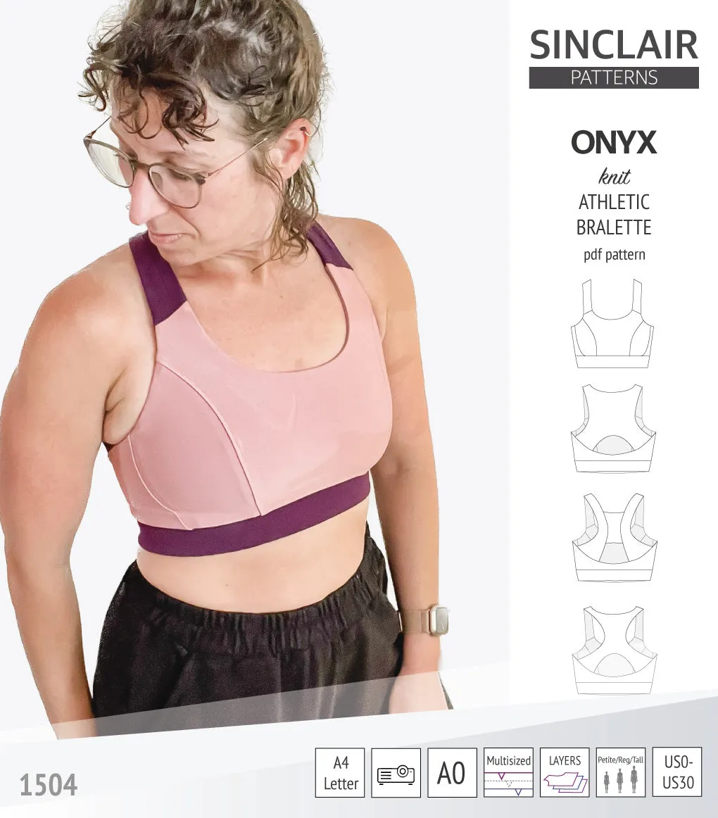 Onyx wireless athletic bralette (PDF)