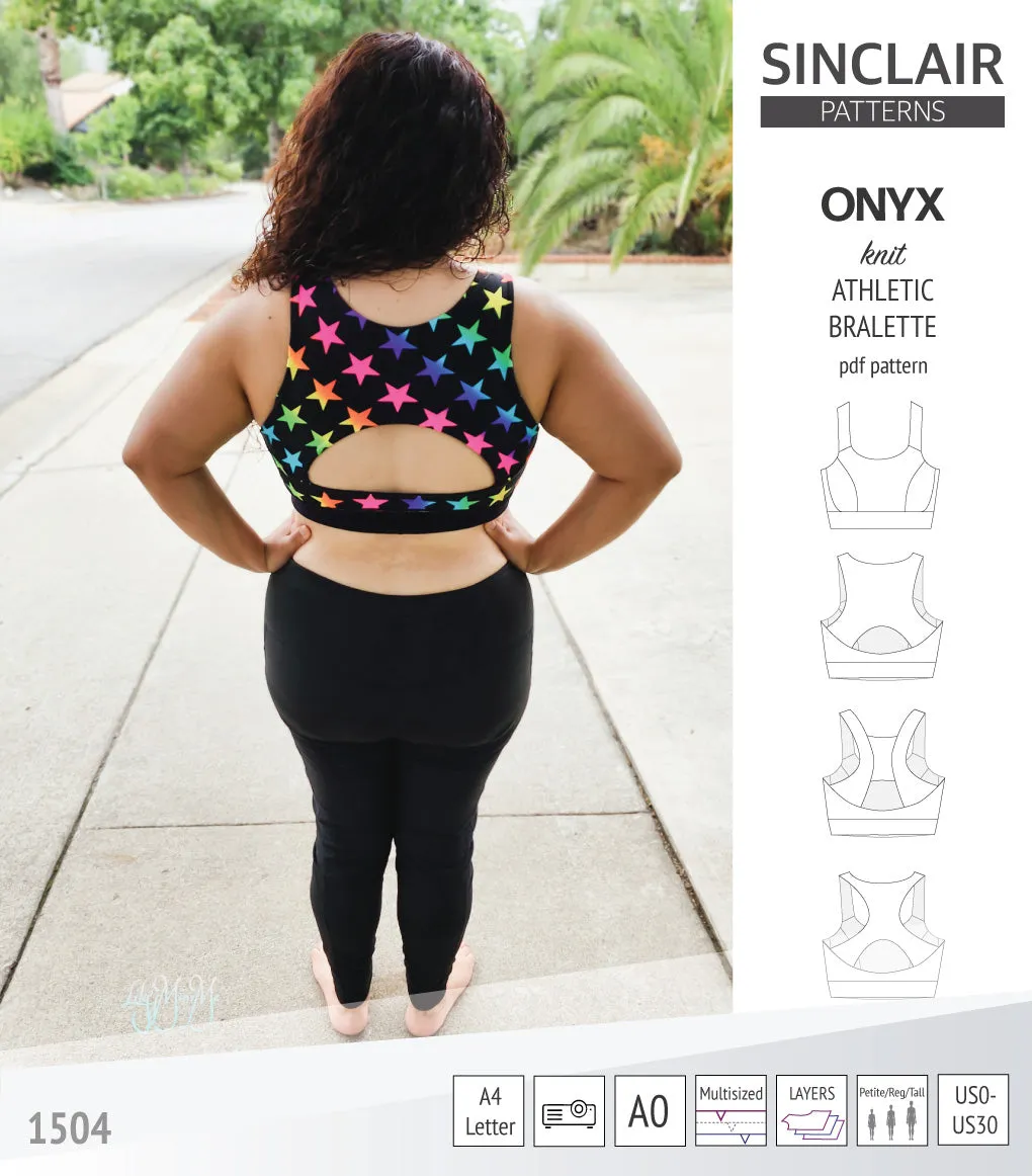 Onyx wireless athletic bralette (PDF)