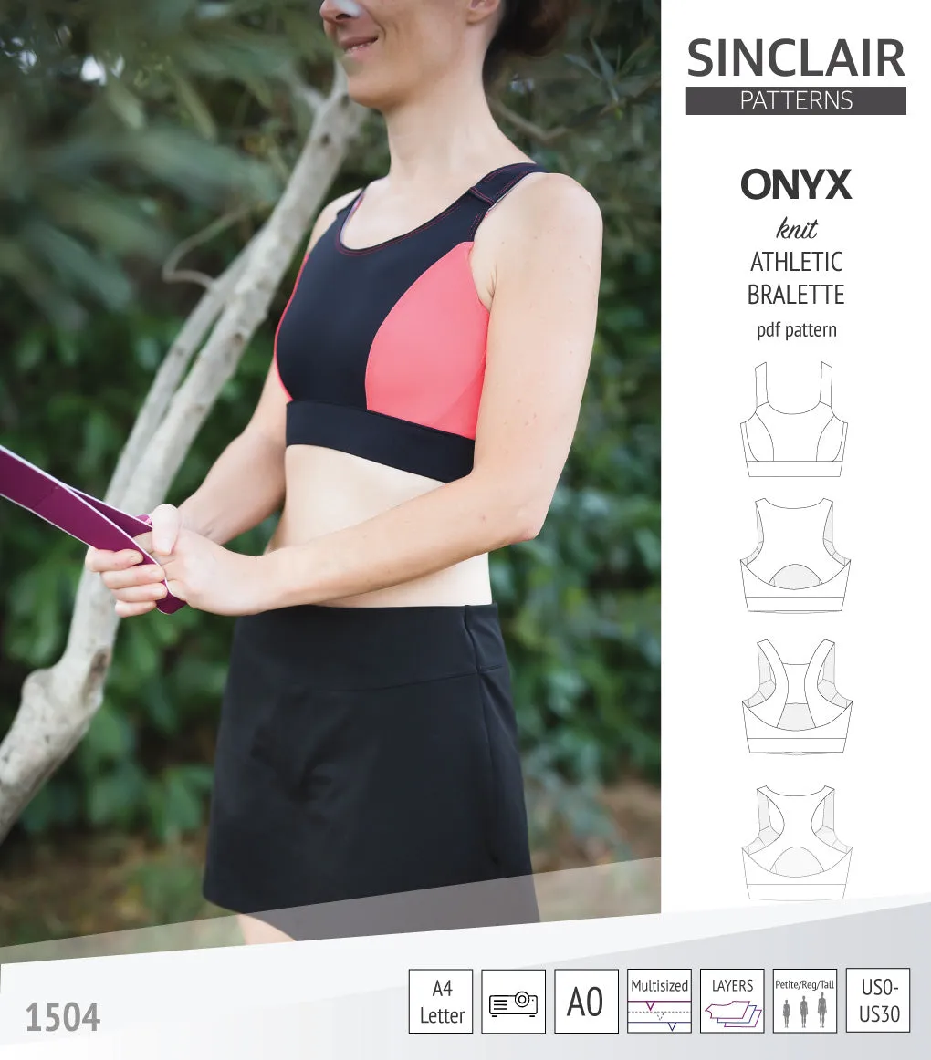Onyx wireless athletic bralette (PDF)