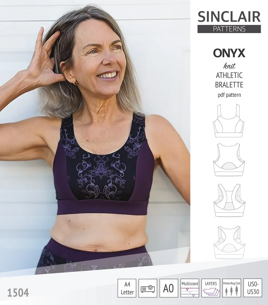 Onyx wireless athletic bralette (PDF)