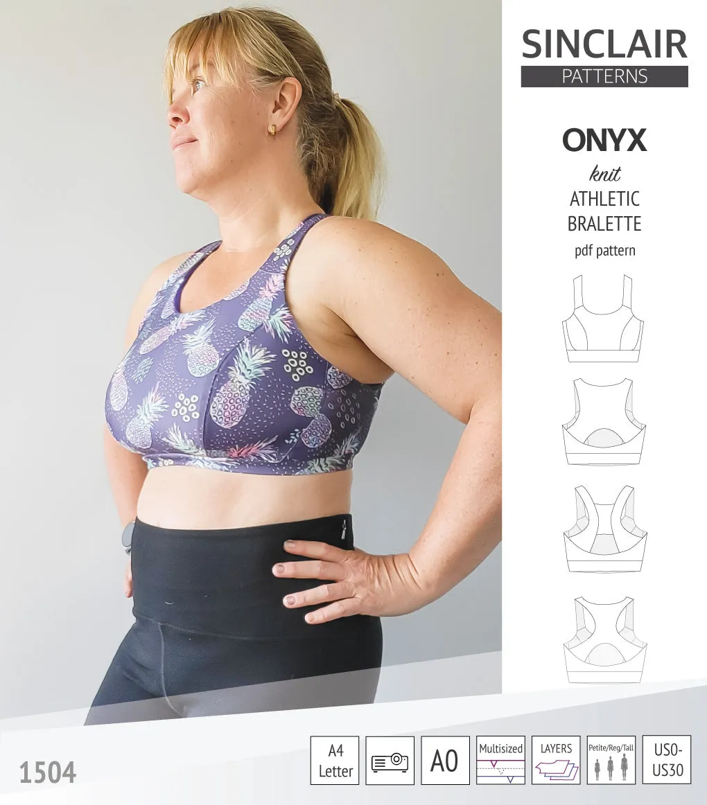 Onyx wireless athletic bralette (PDF)