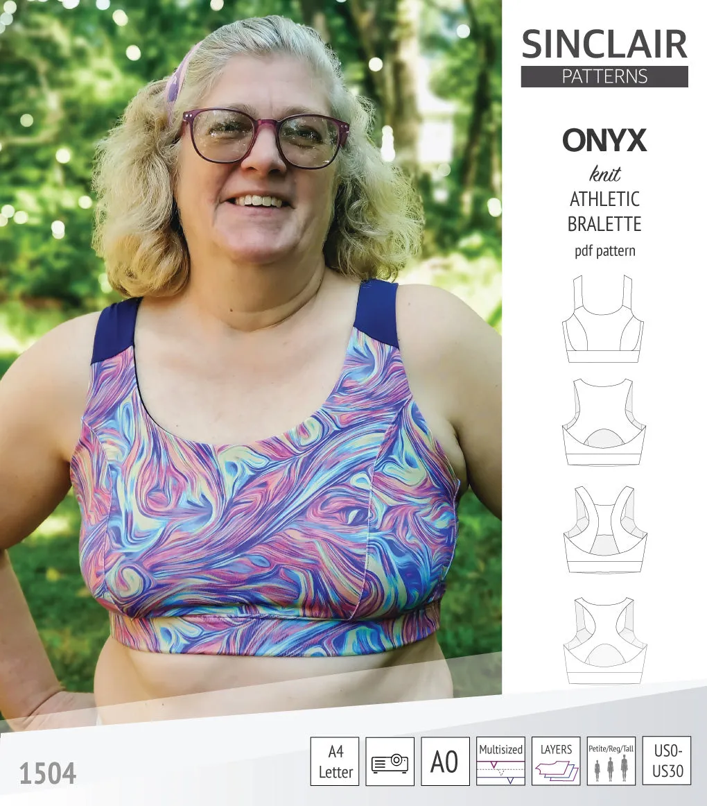Onyx wireless athletic bralette (PDF)