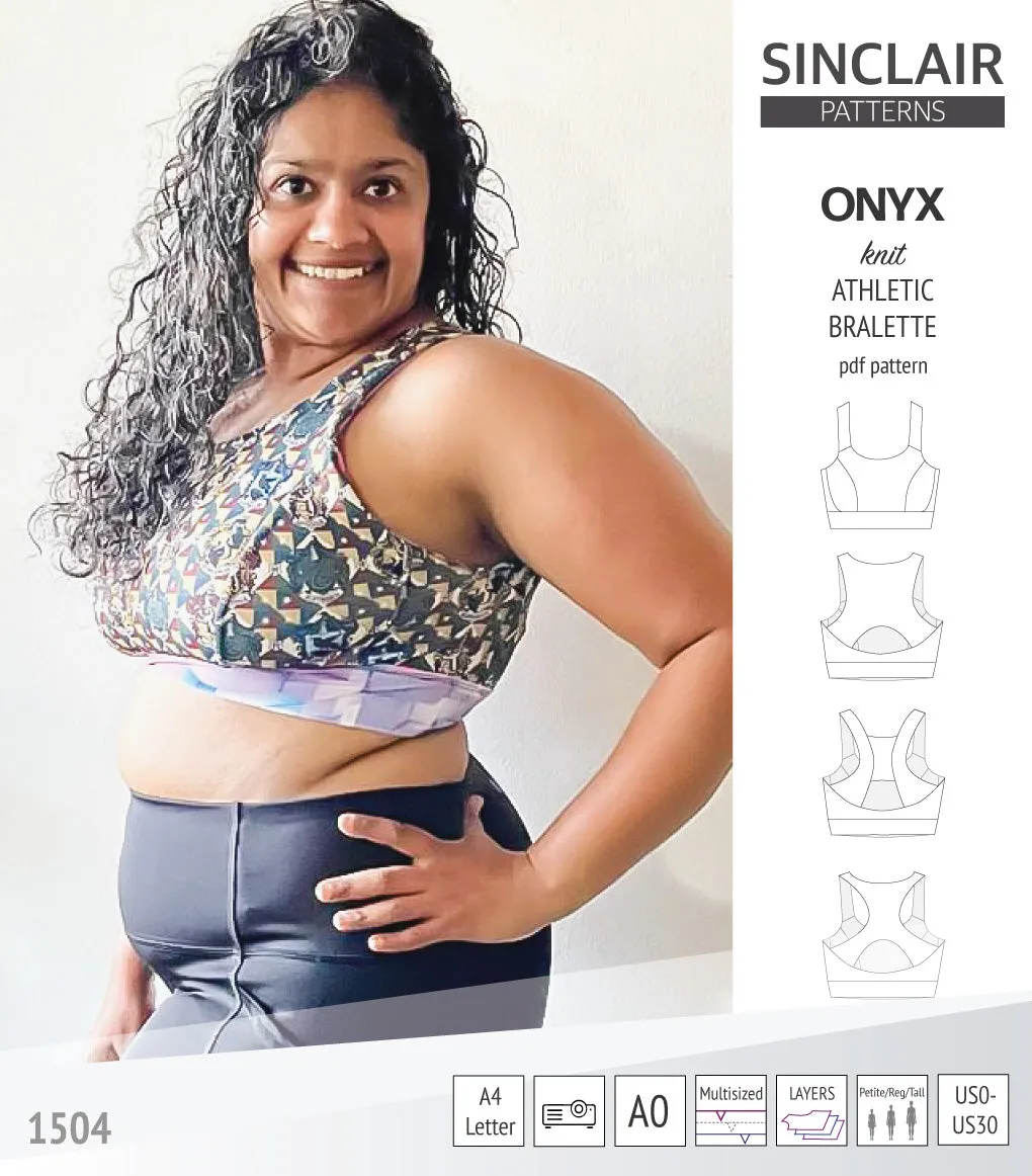 Onyx wireless athletic bralette (PDF)
